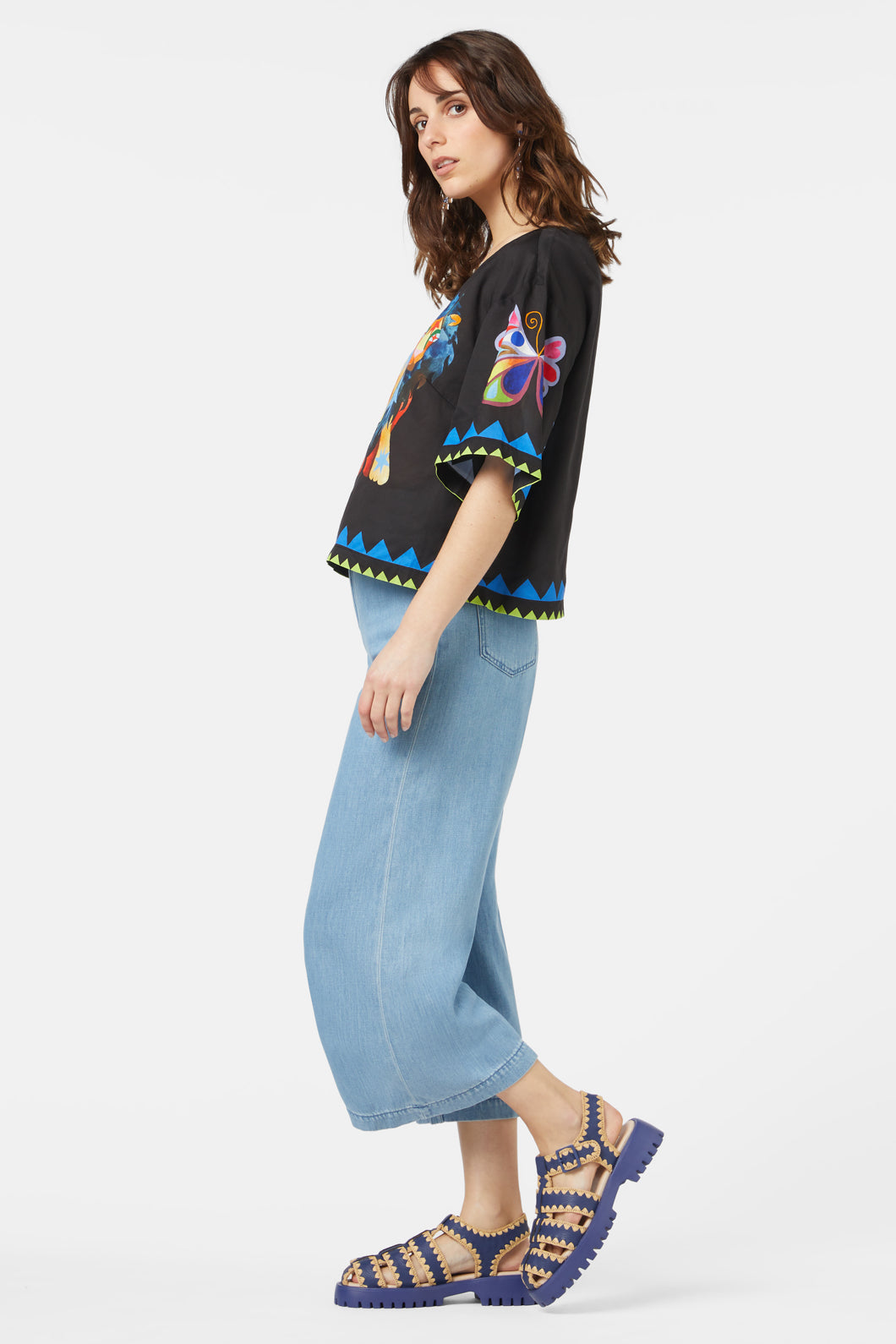 Gorman - Mystic Creatures Top - print