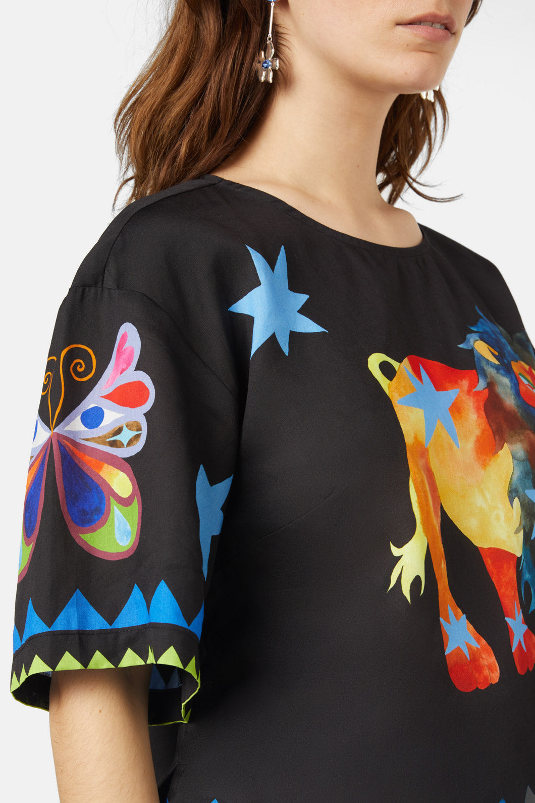 Gorman - Mystic Creatures Top - print