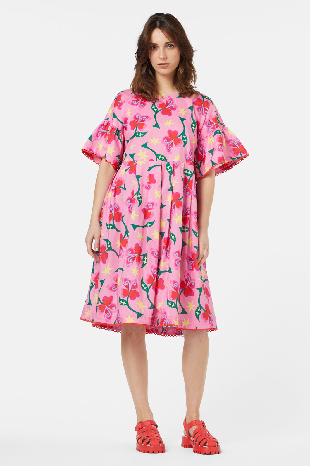 Gorman - Peruvian Lily Smock Dress - print