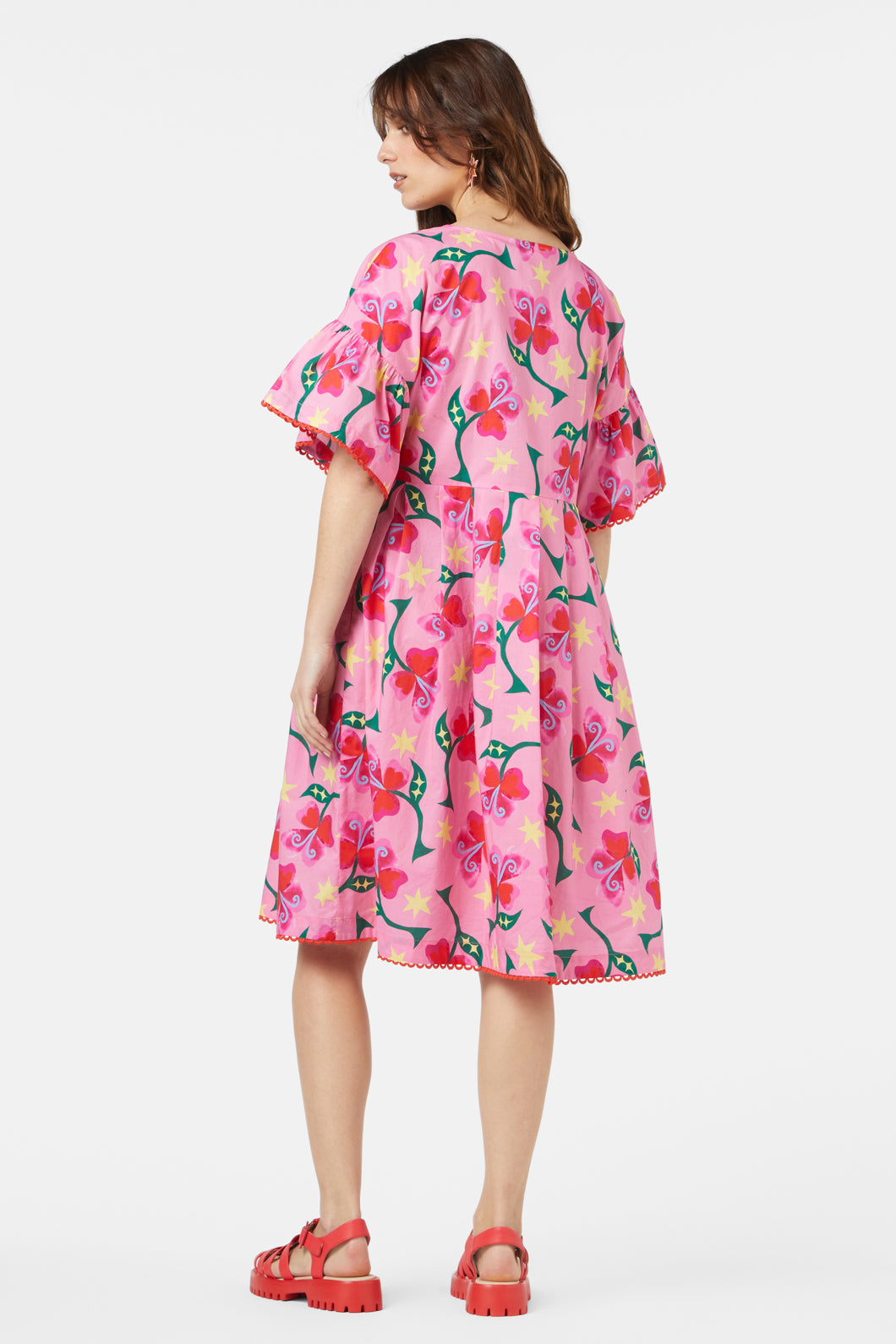 Gorman - Peruvian Lily Smock Dress - print