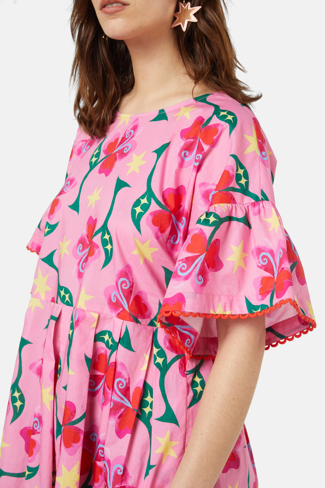 Gorman - Peruvian Lily Smock Dress - print
