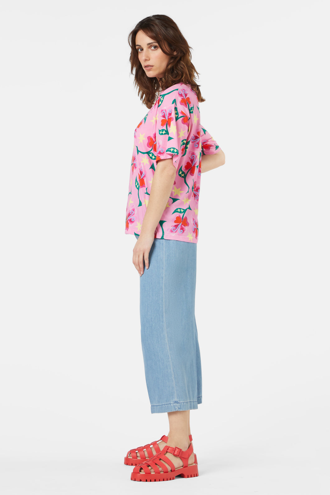 Gorman - Peruvian Lily Tee - print