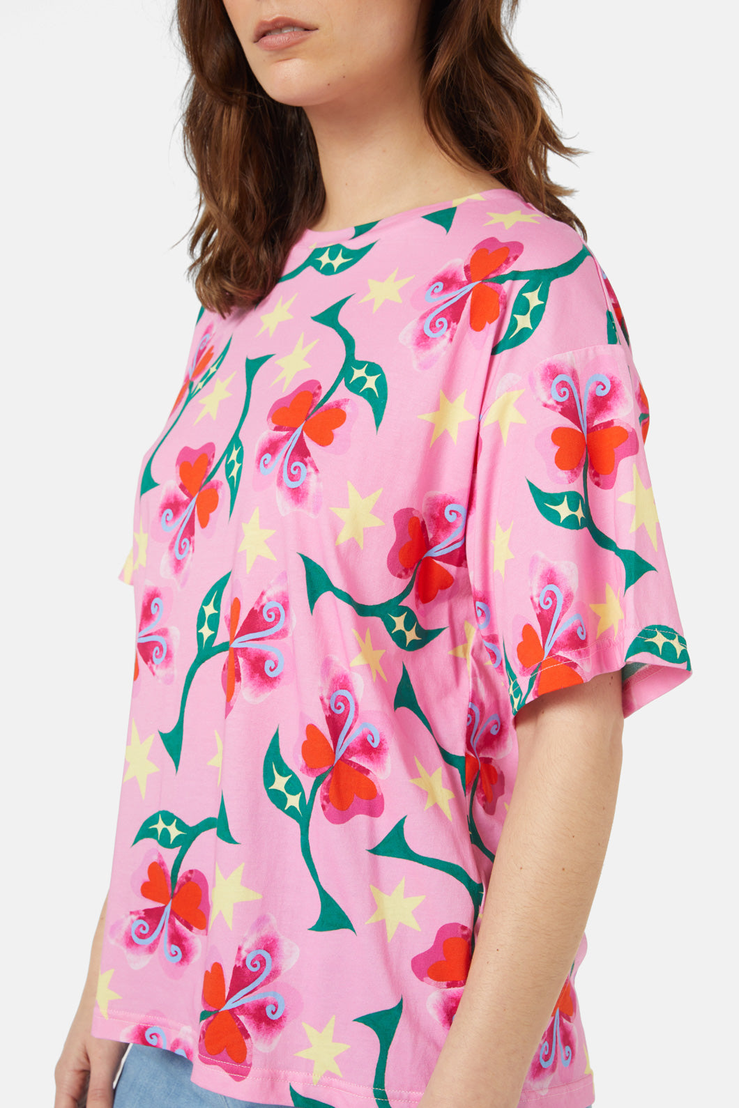 Gorman - Peruvian Lily Tee - print