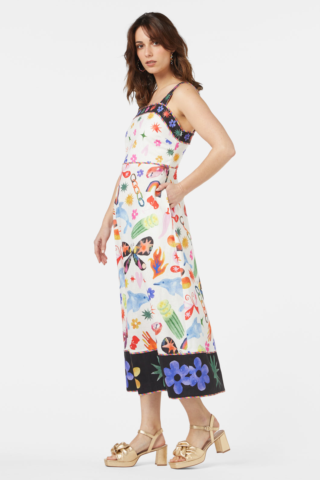 Gorman - Sticker Collection Party Dress - print