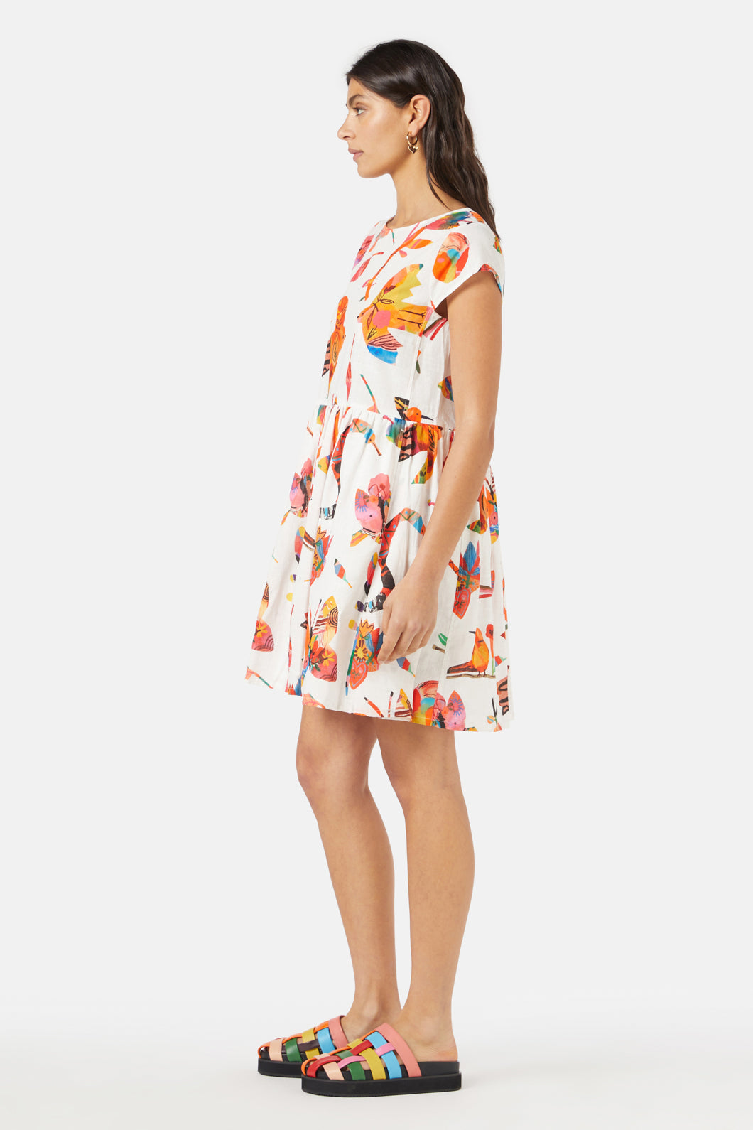 Gorman - Cut Outs Beach Dress - print
