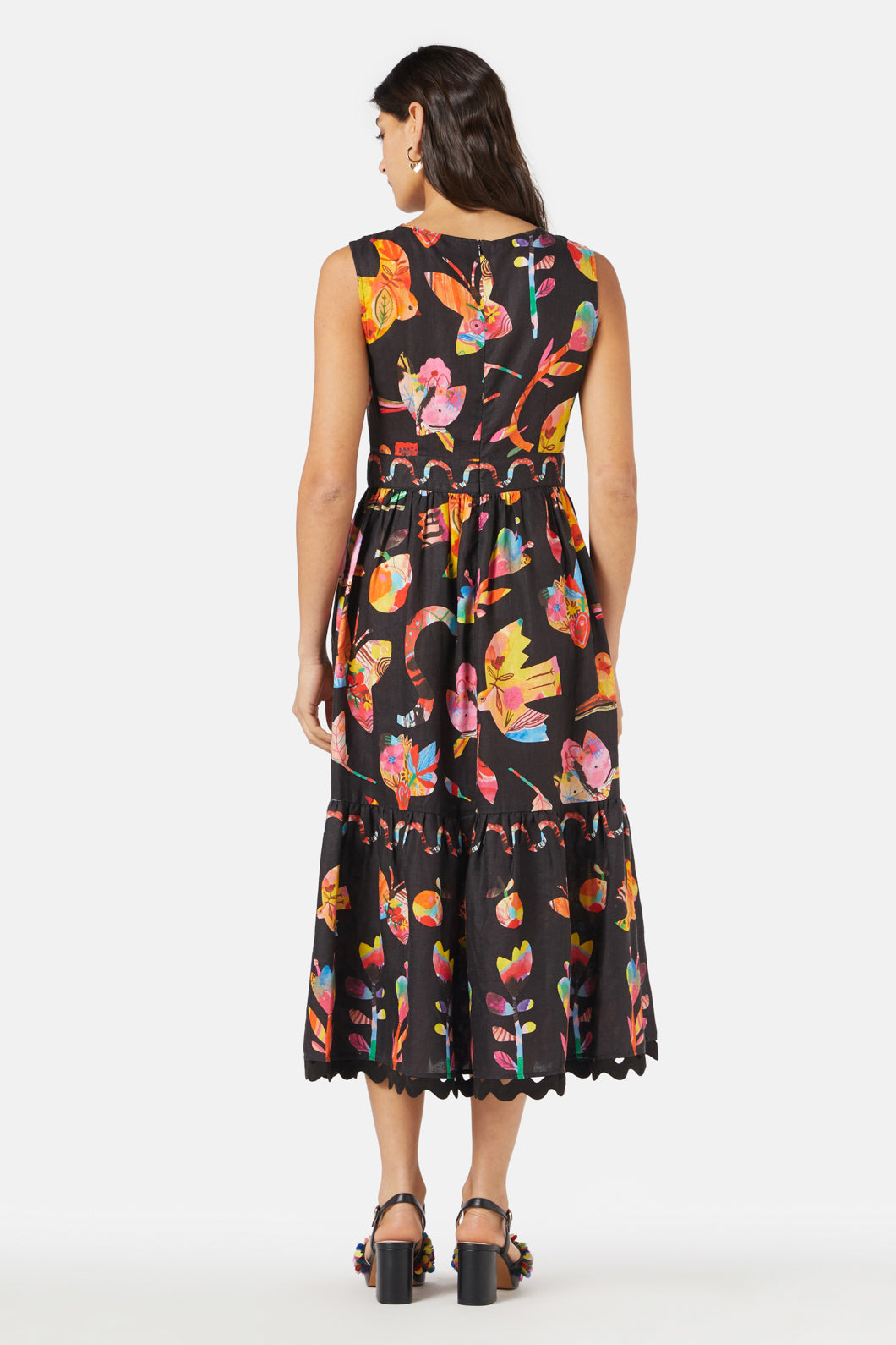 Gorman - Cut Outs Long Dress - print