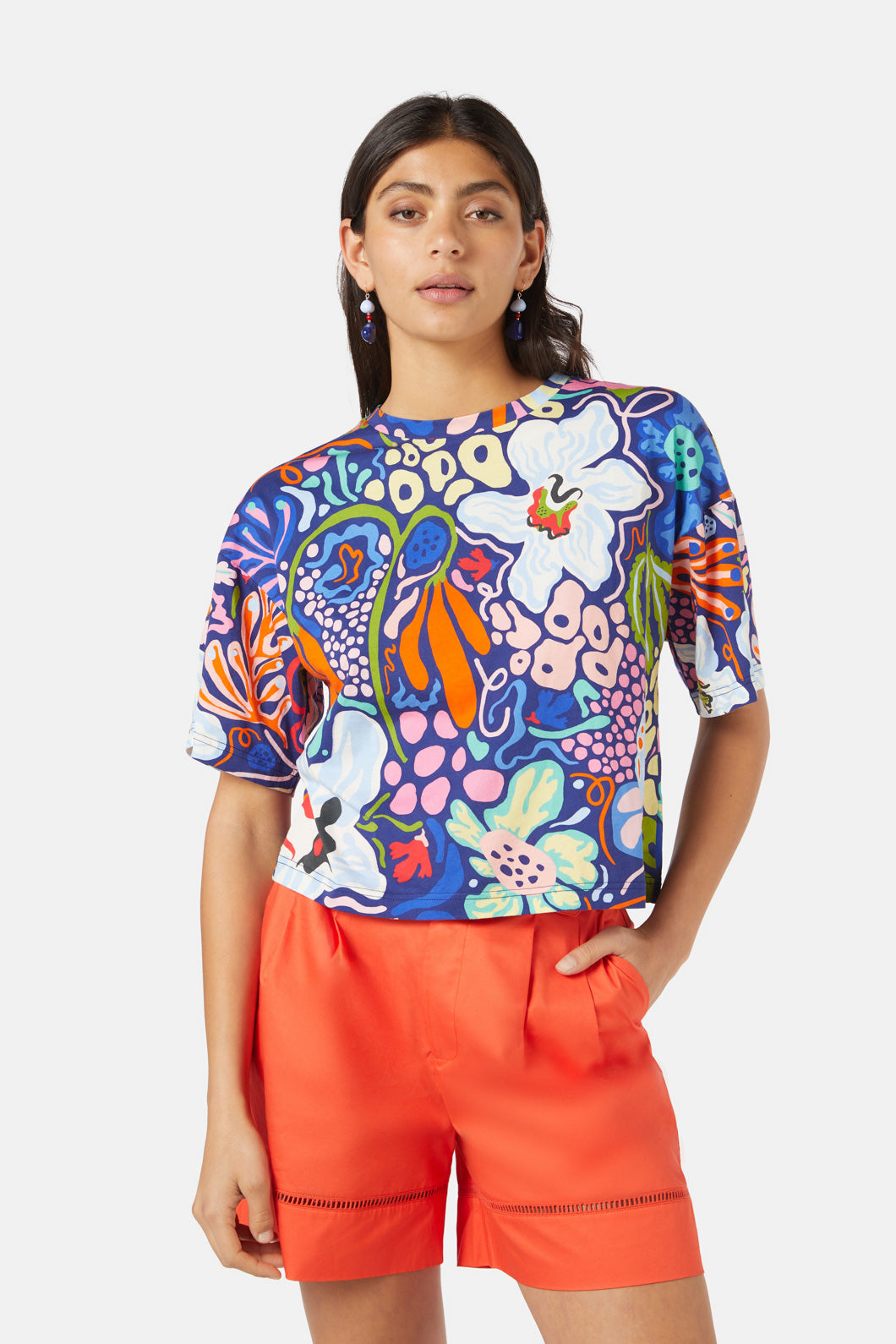 Gorman - Secret Garden Tee - print