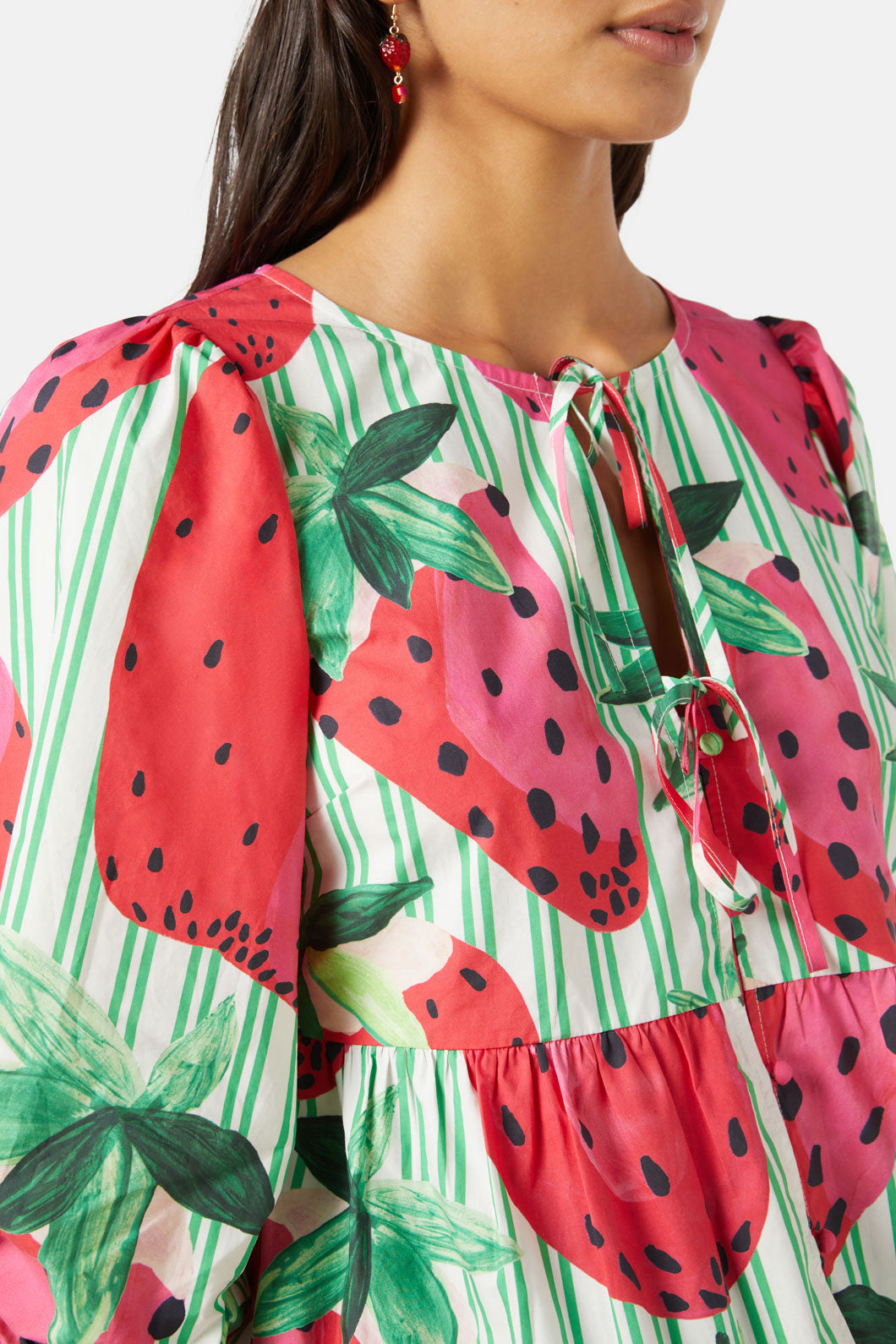 Gorman - Strawberry Patch Smock Top - print