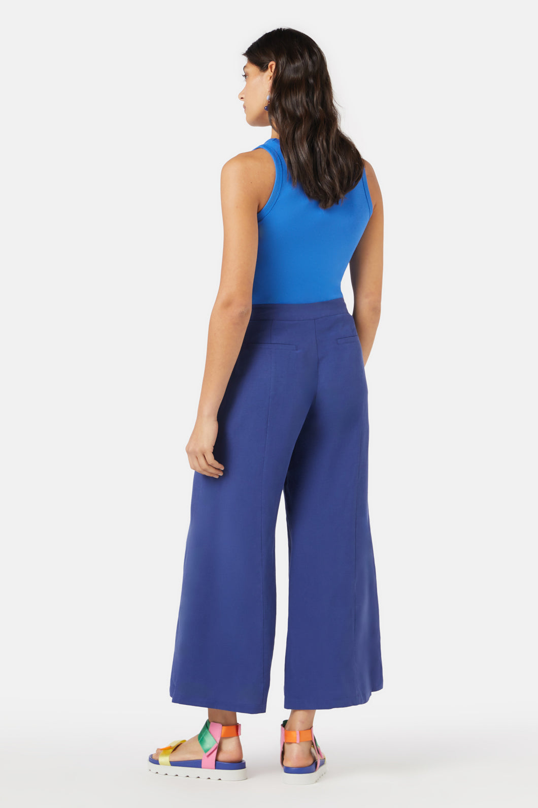 Gorman - Fernanda Linen Skort - blue