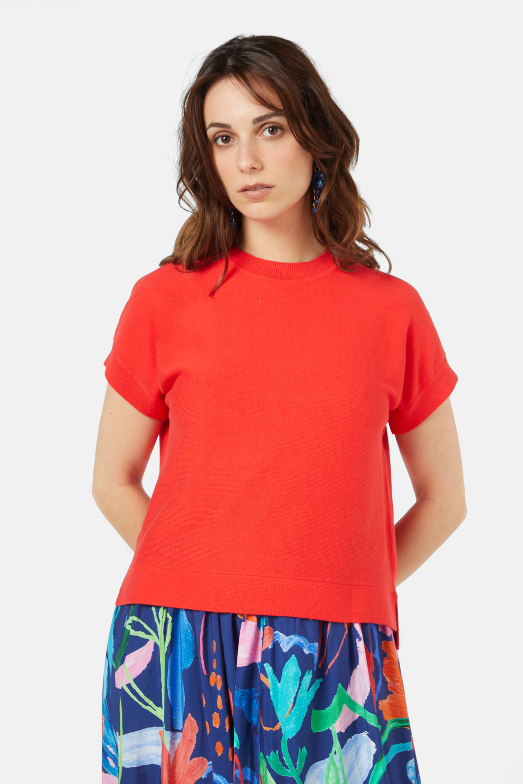 Gorman - Leya Knit Top - red