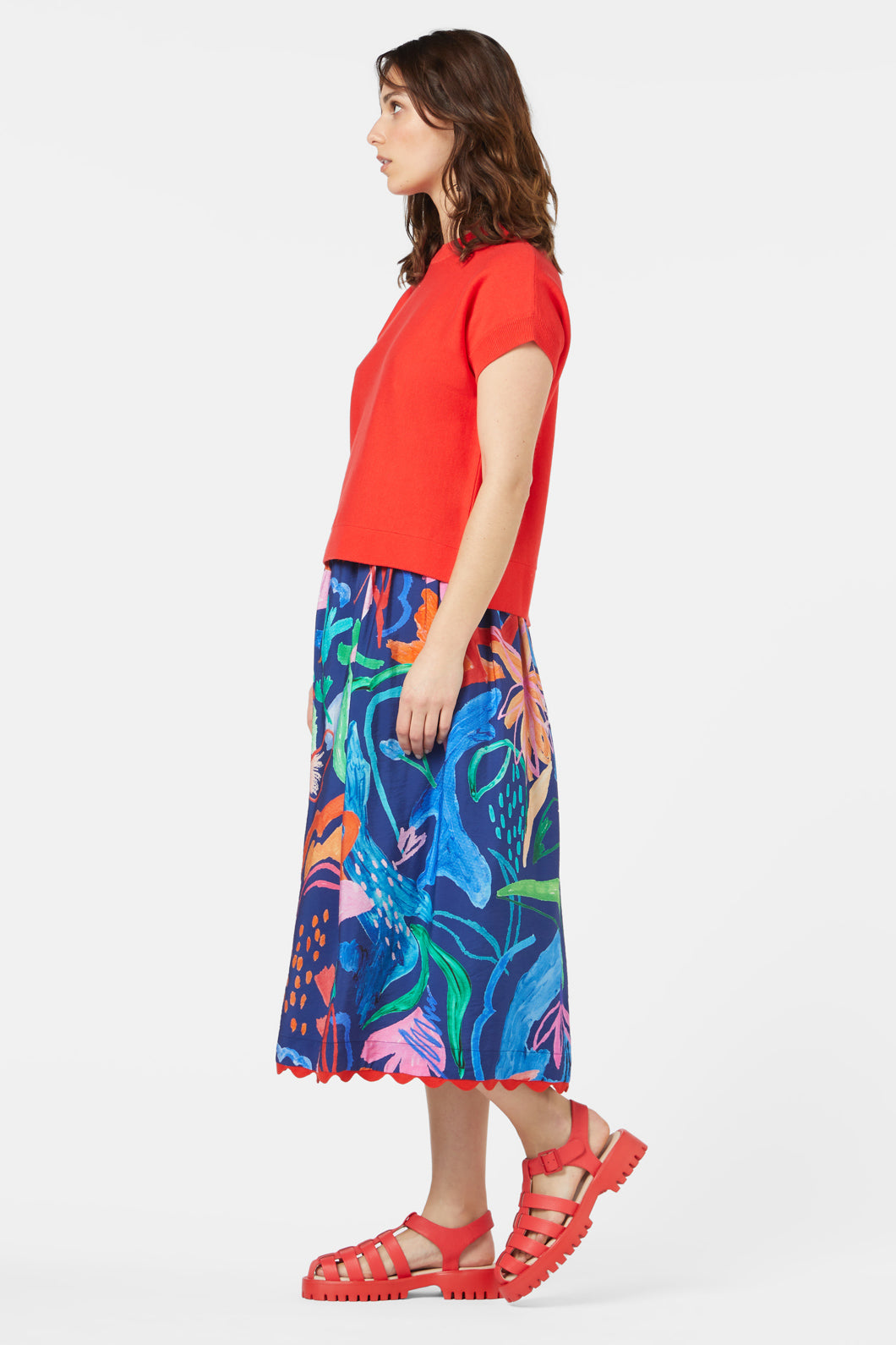 Gorman - Leya Knit Top - red