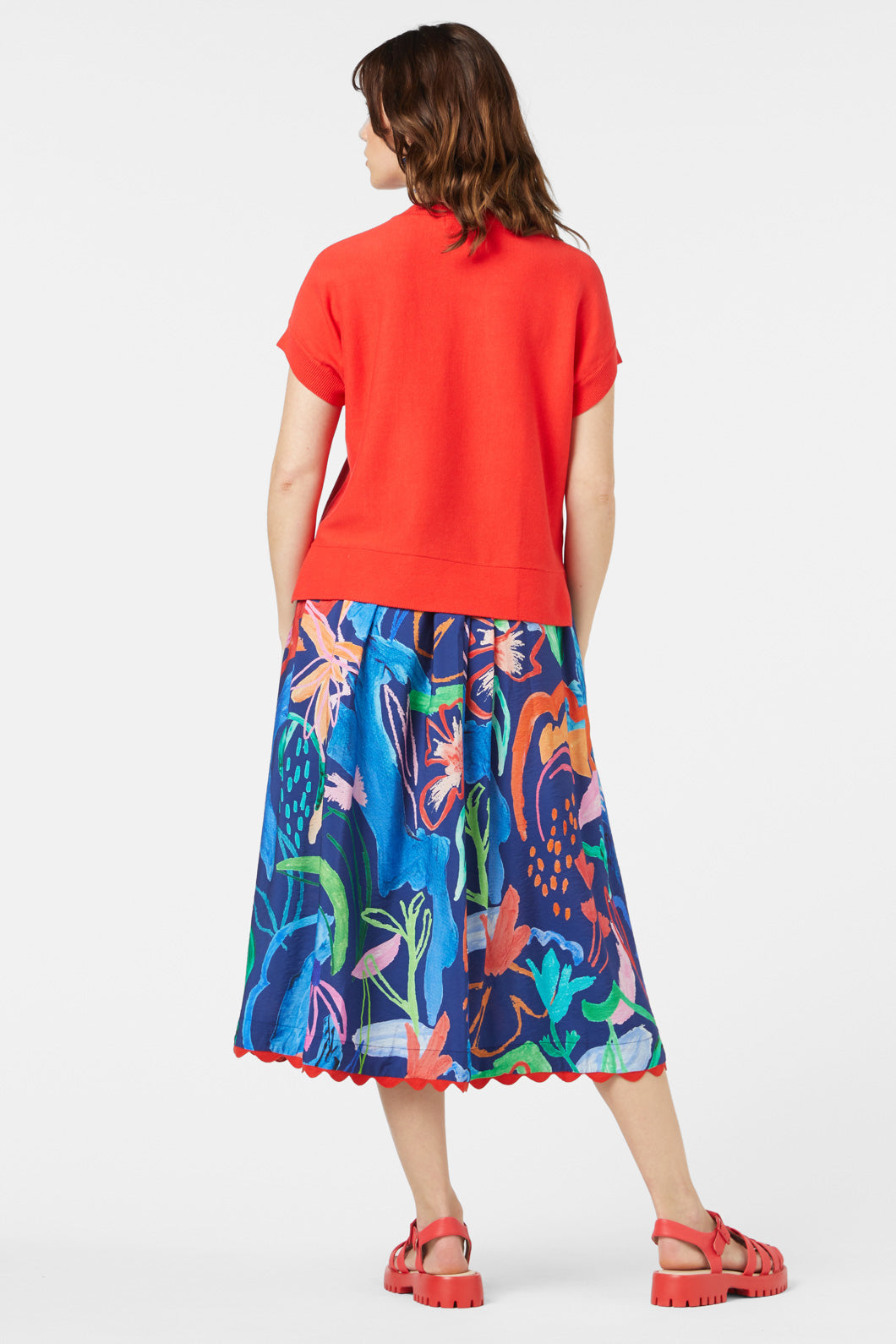 Gorman - Leya Knit Top - red
