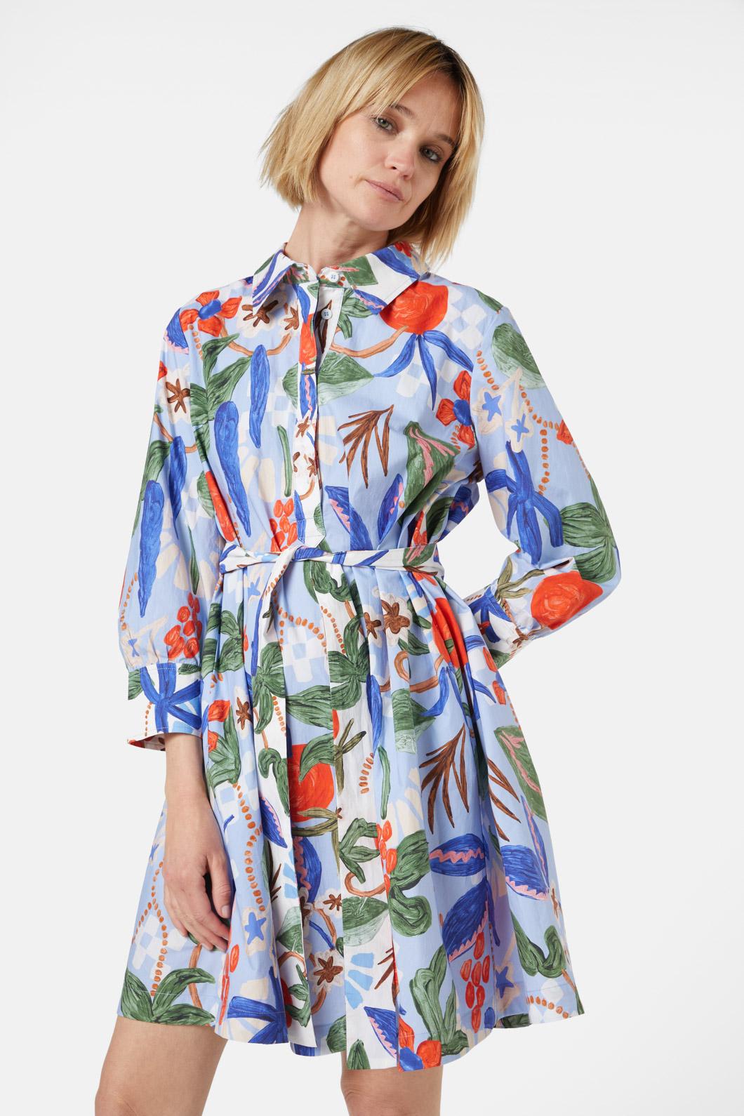Gorman - To Market Shirt Dress - print