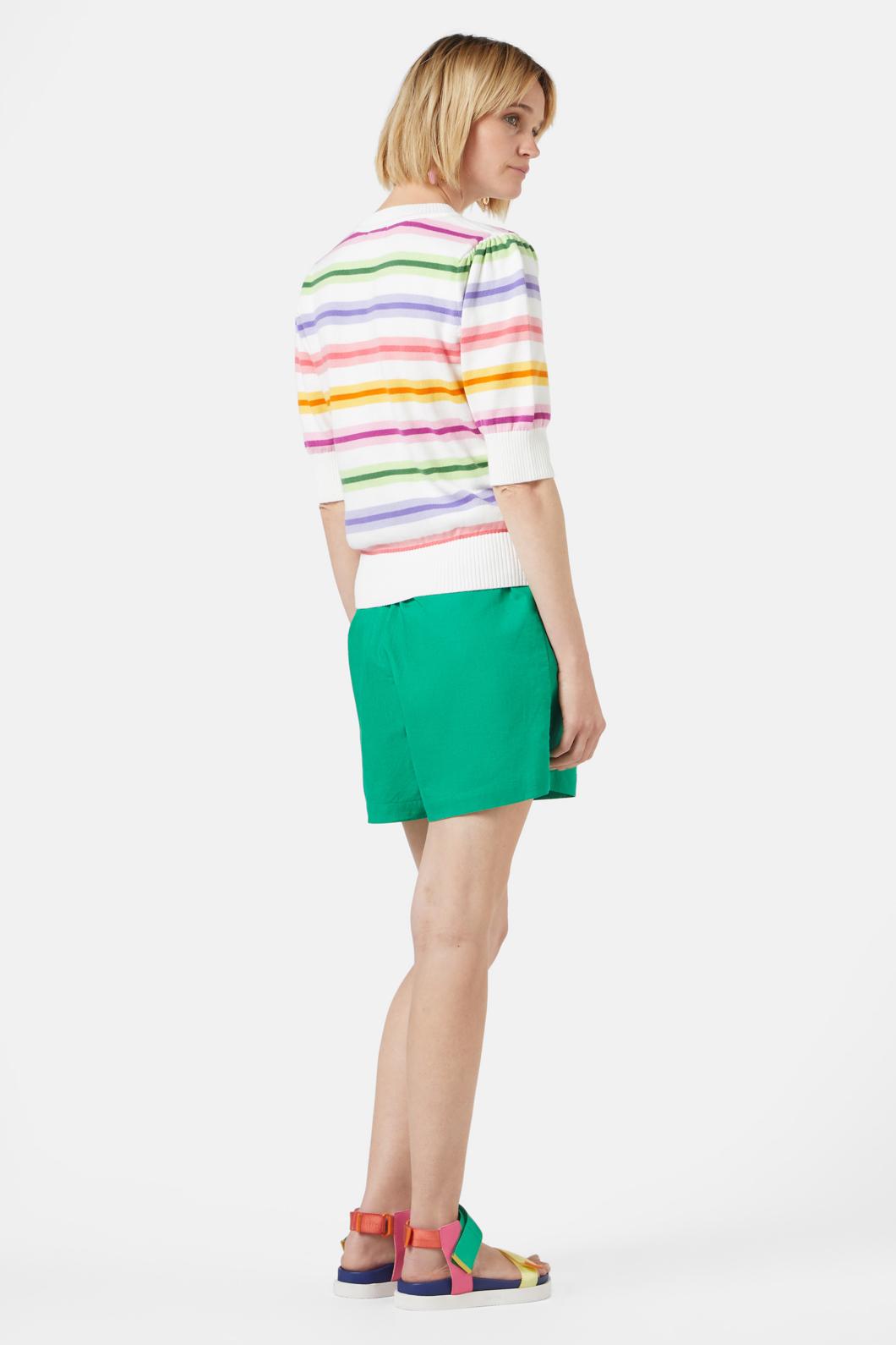Gorman - Stripey Crayon Knit Top - stripe