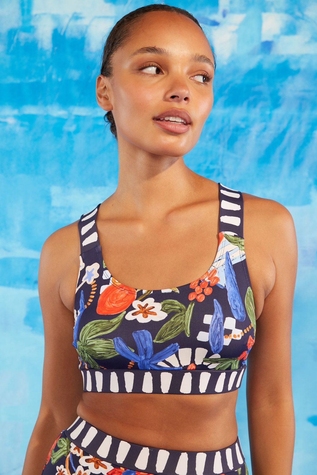 Gorman - To Market Bikini Top - print
