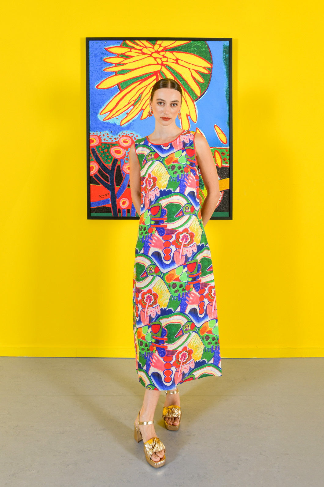 Gorman - Femme Oiseau Dress - print