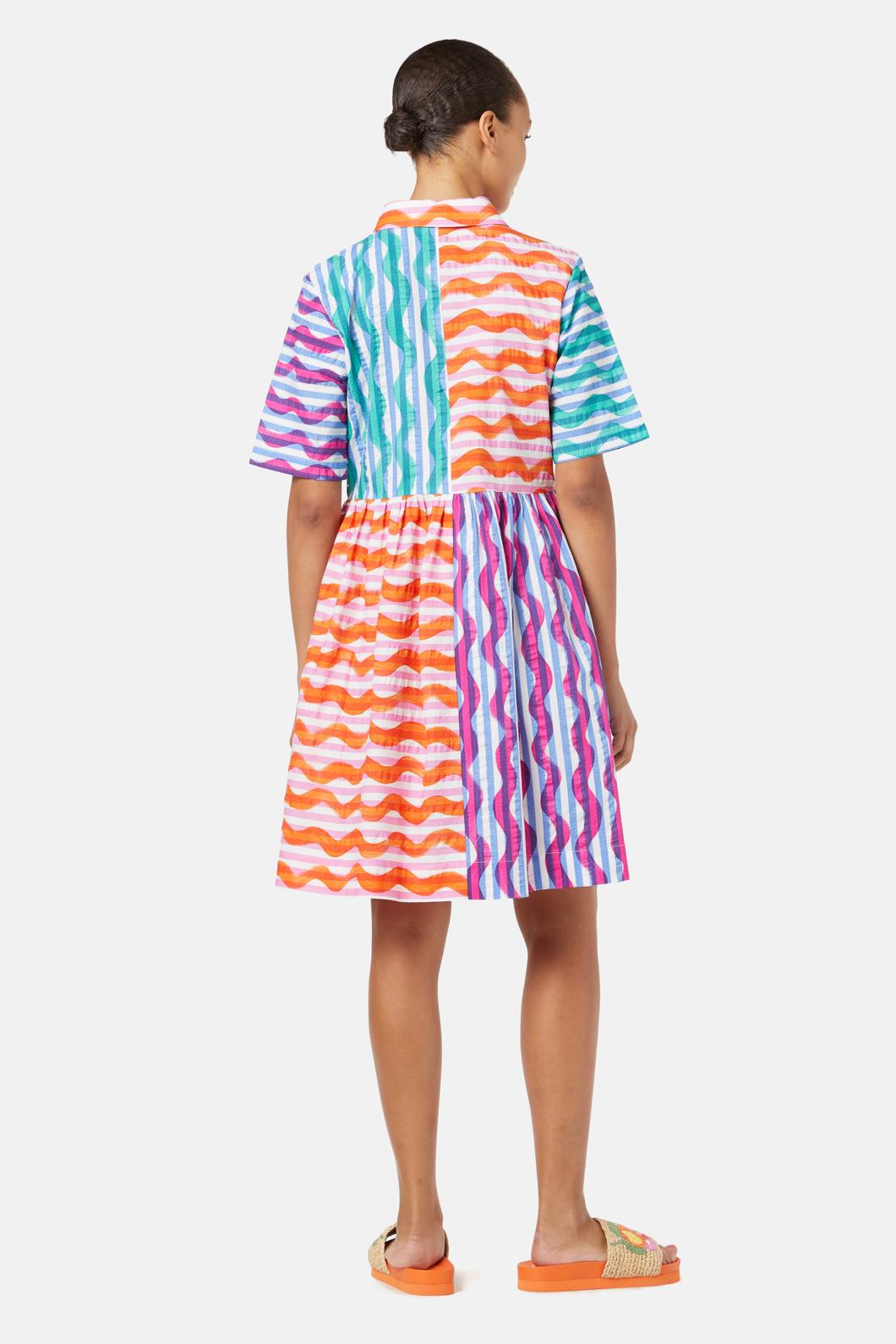 Gorman - Squiggle Stripe Dress - print