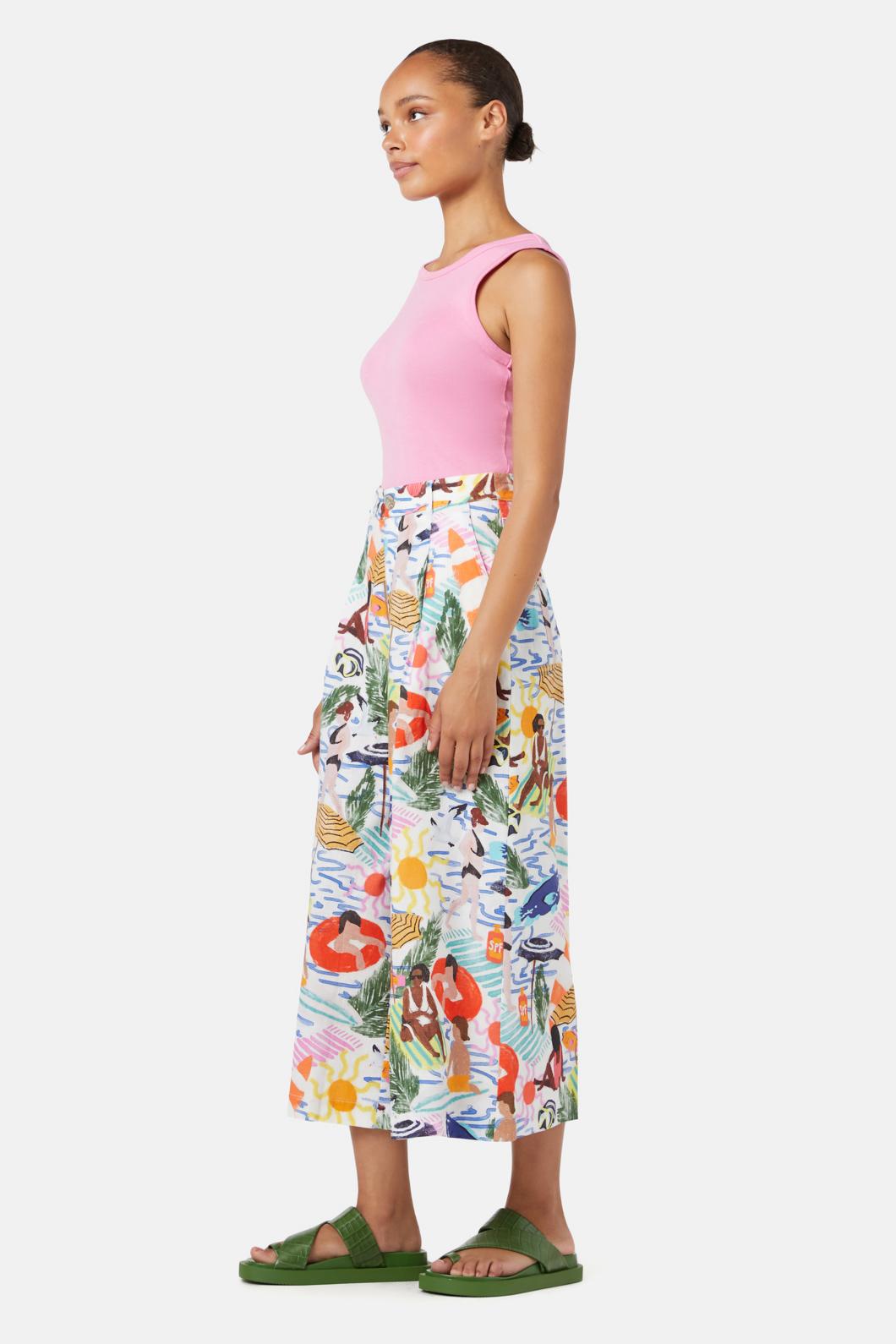 Gorman - Between The Flags Skort - print