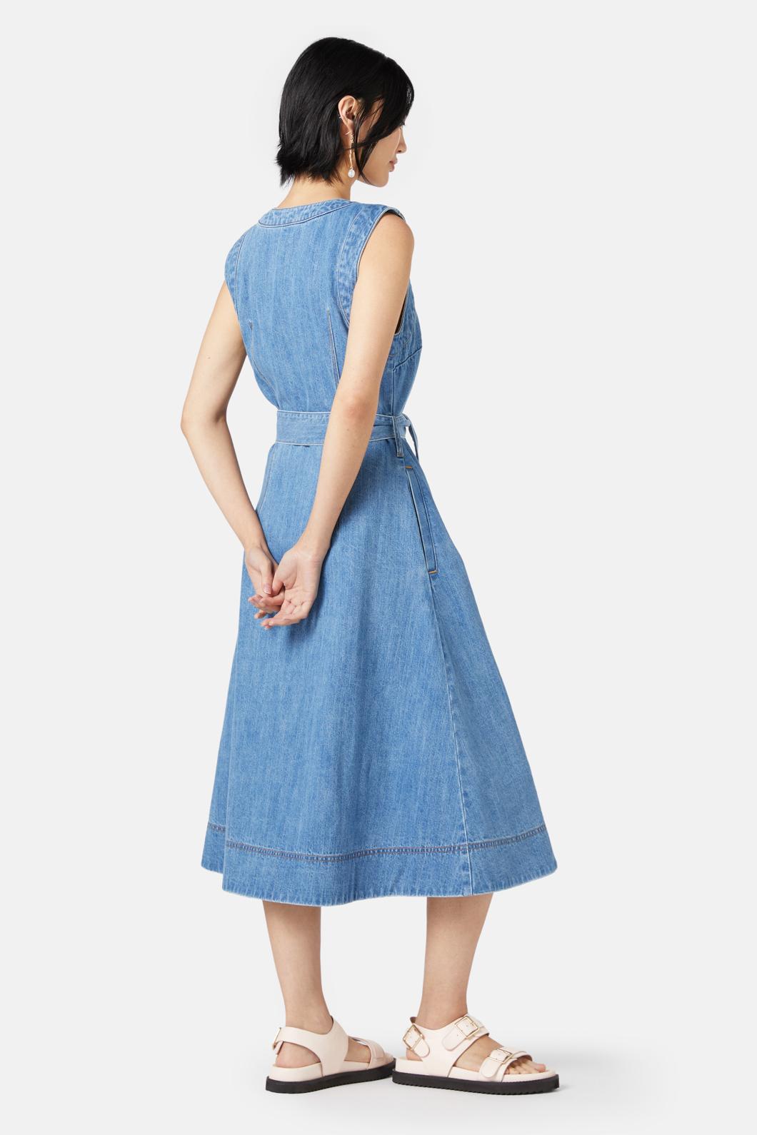 Gorman - Sunshine State Denim Dress - light-blue