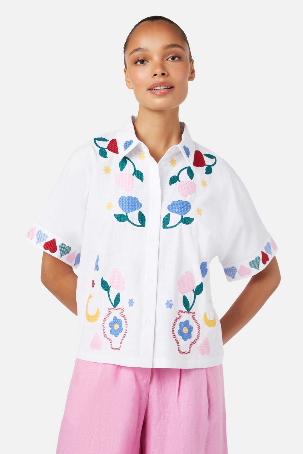 Gorman - Plate Up Shirt - white