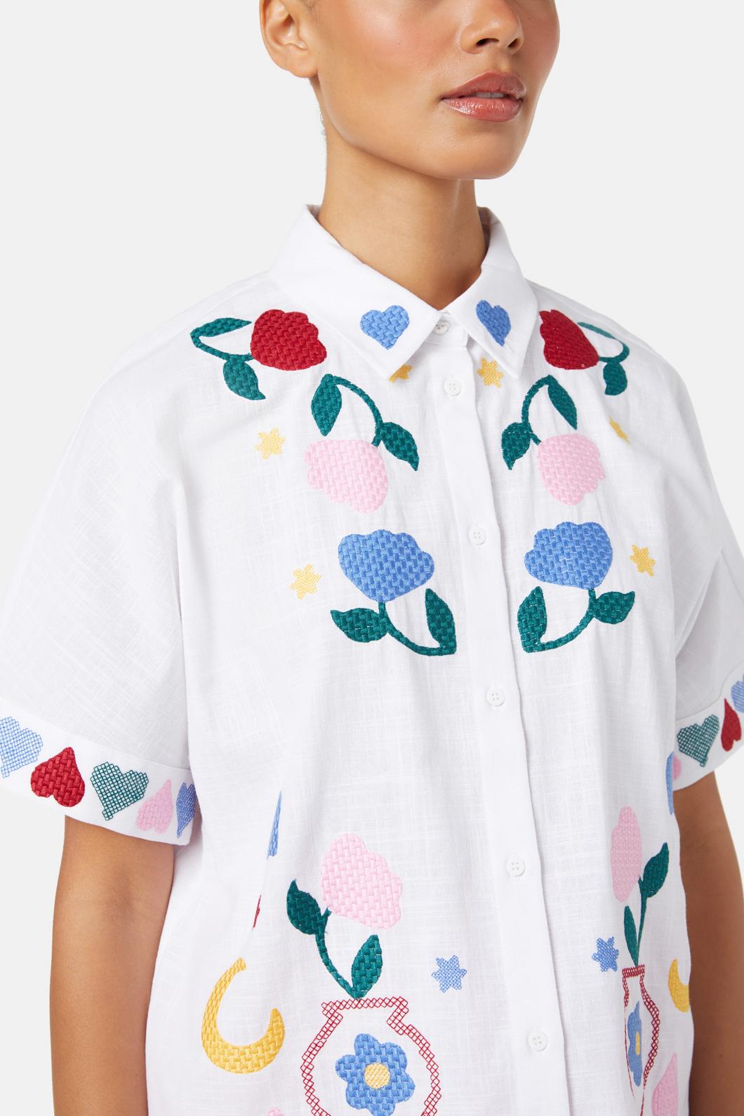 Gorman - Plate Up Shirt - white