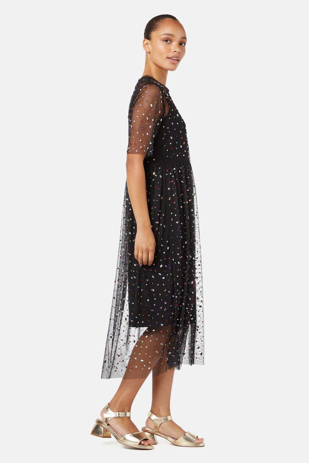 Gorman - Treasure Mesh Dress - black