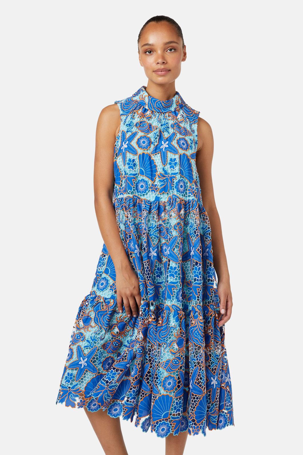 Gorman - Seasaw Dress - blue
