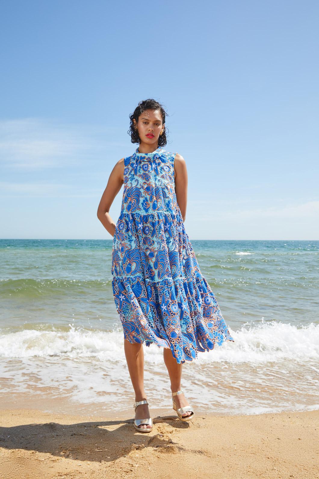 Gorman - Seasaw Dress - blue