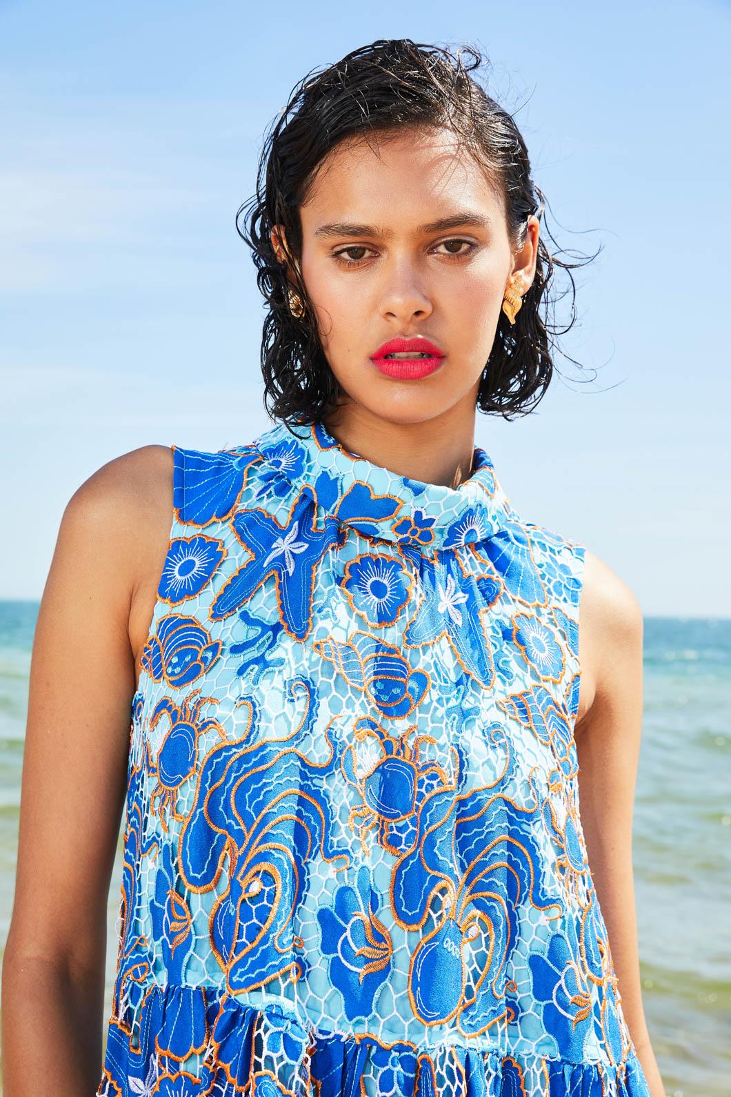 Gorman - Seasaw Dress - blue
