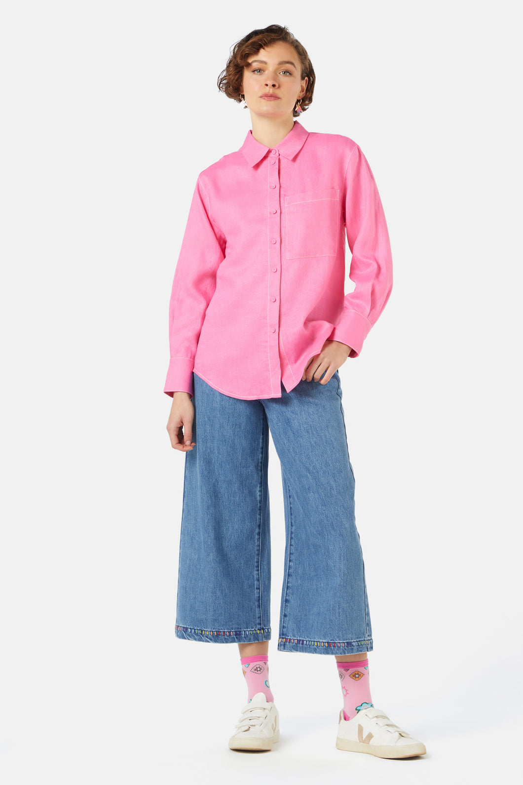 Gorman - Patch Shirt - pink
