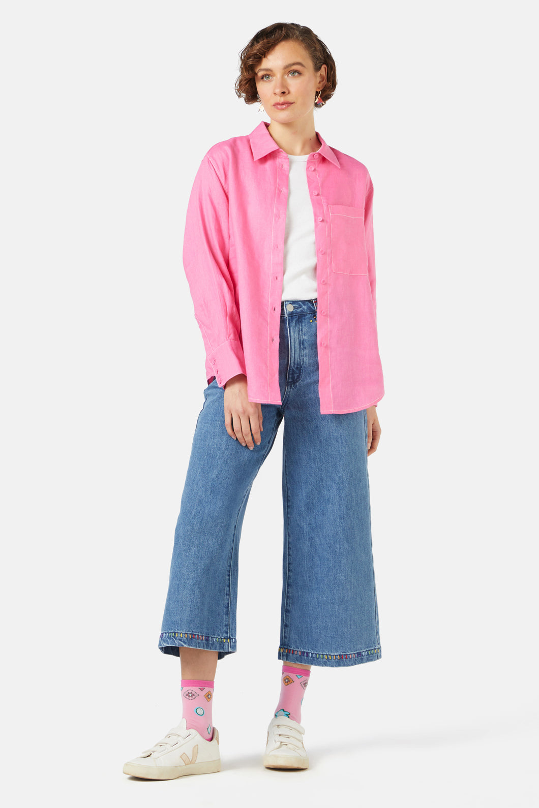 Gorman - Patch Shirt - pink