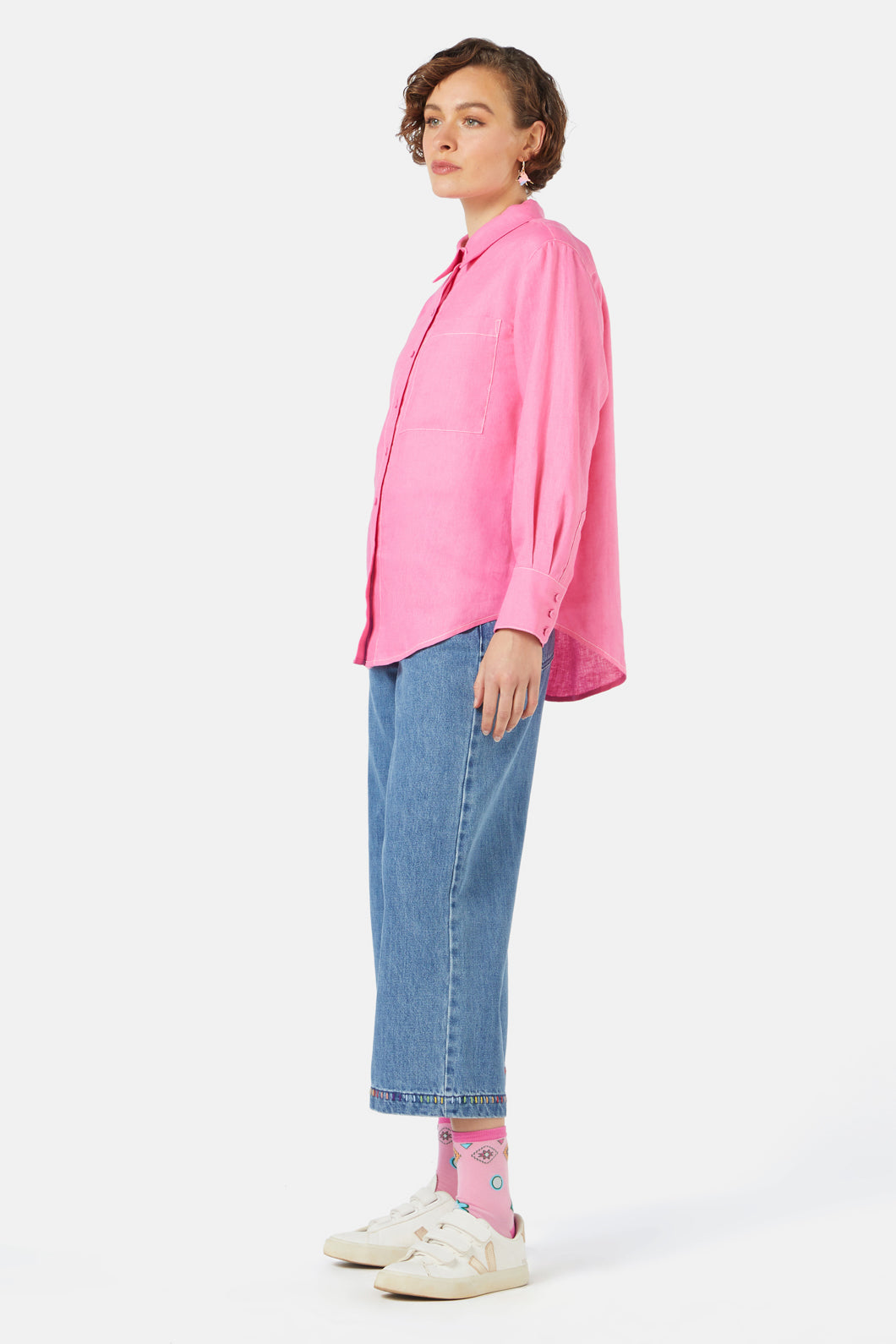 Gorman - Patch Shirt - pink