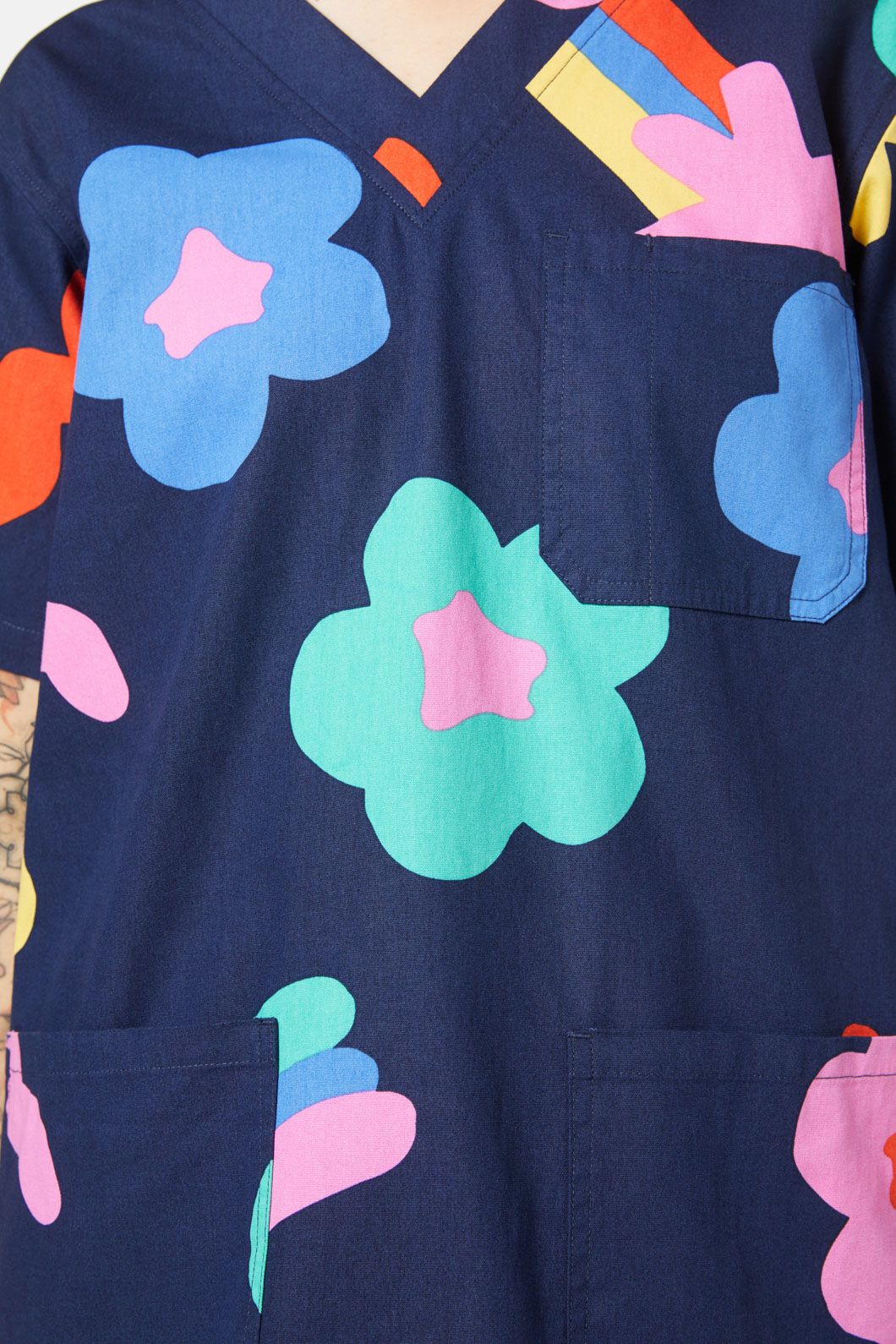 Gorman - Star Daisy Scrub Set - print