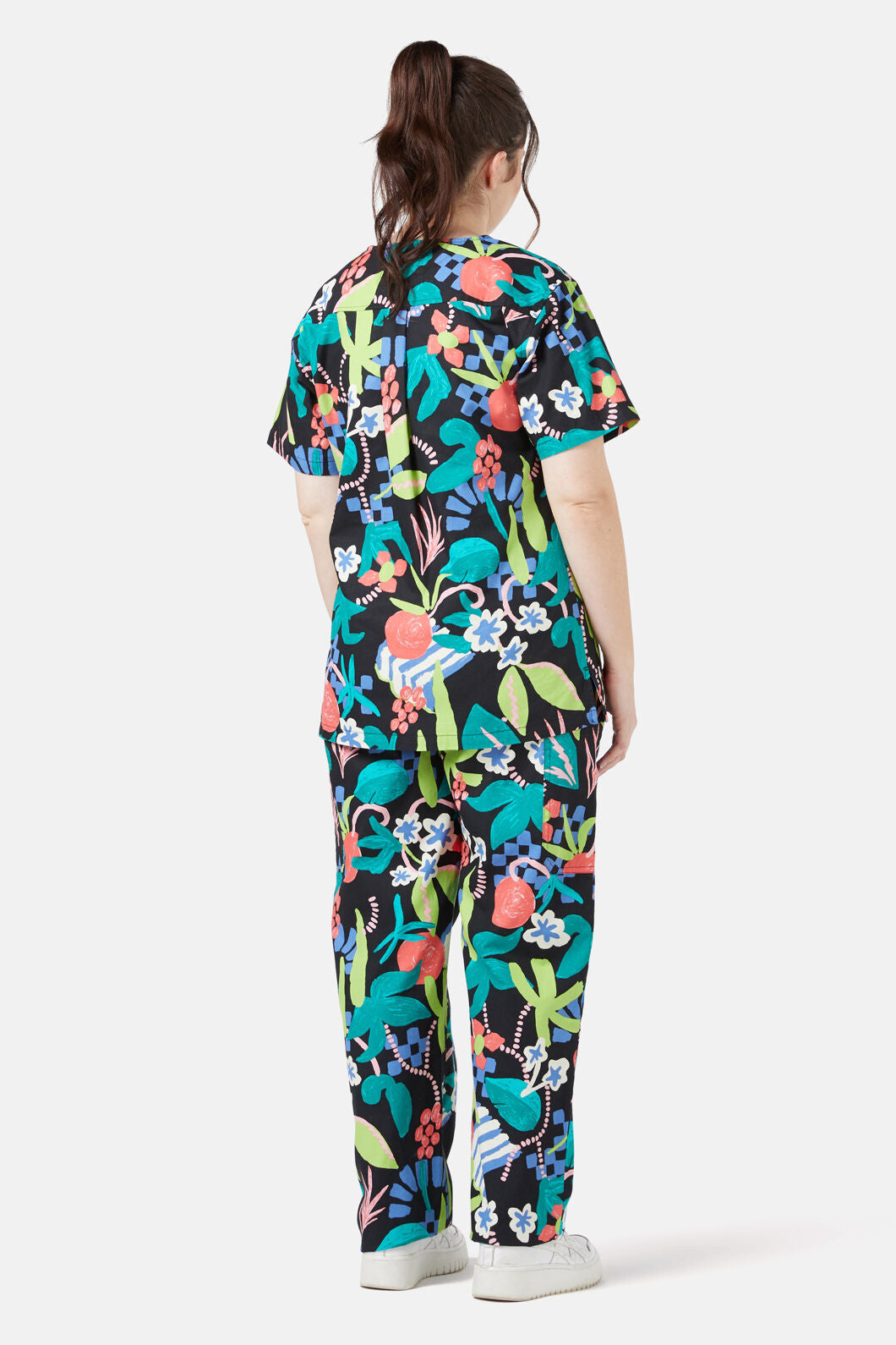 Gorman - To Market Scrub Set - print