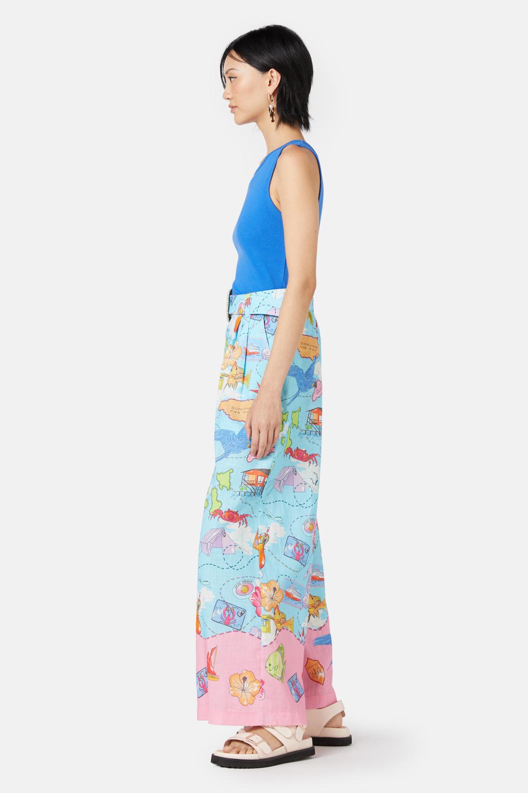 Gorman - Souvenir Pant - print