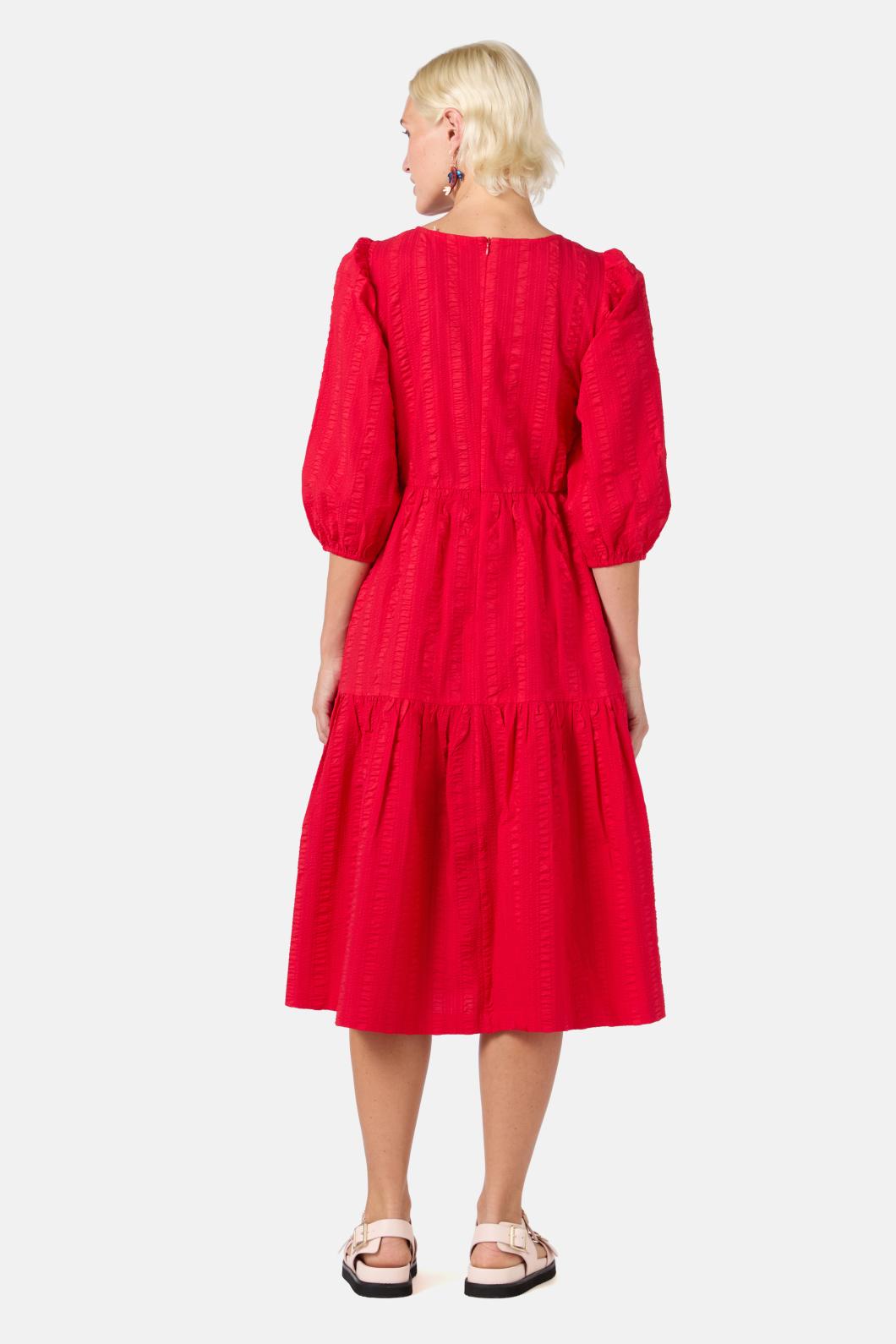 Gorman - Fraser Tiered Dress - red
