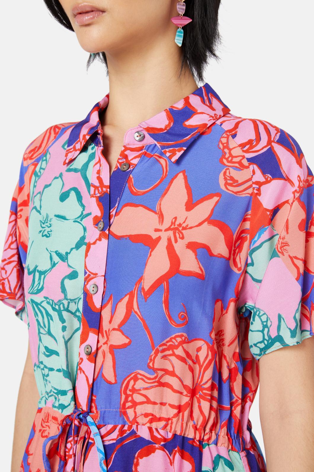 Gorman - Prehistoria Patchwork Dress - print