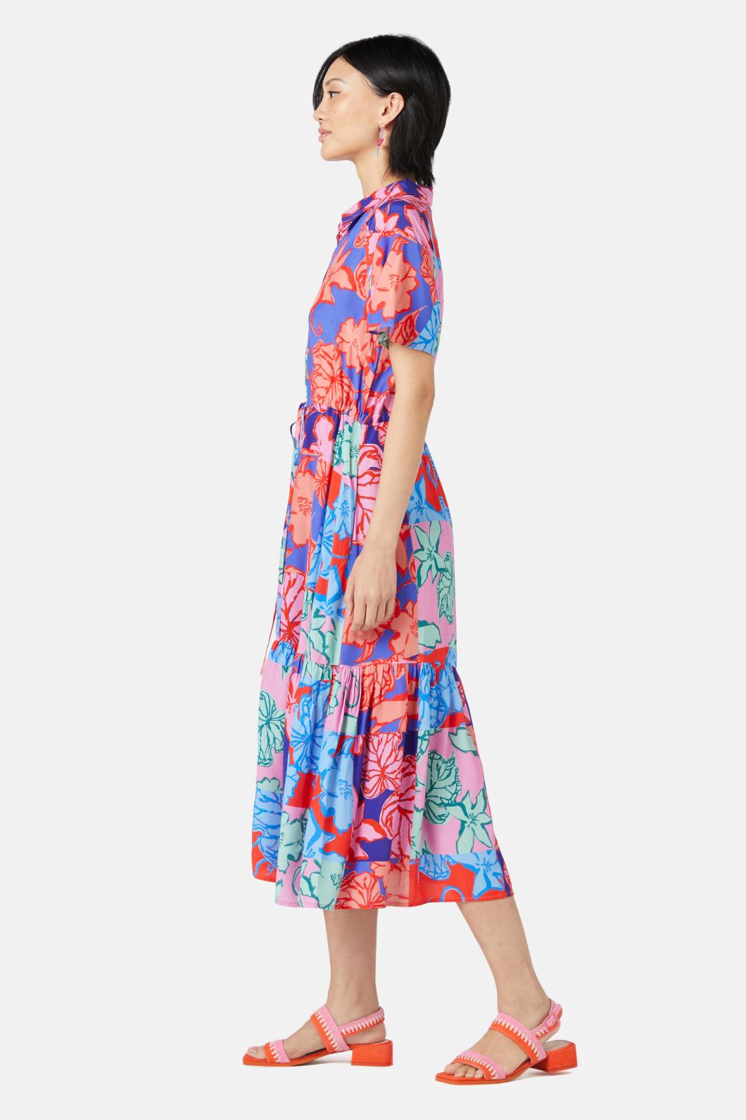 Gorman - Prehistoria Patchwork Dress - print