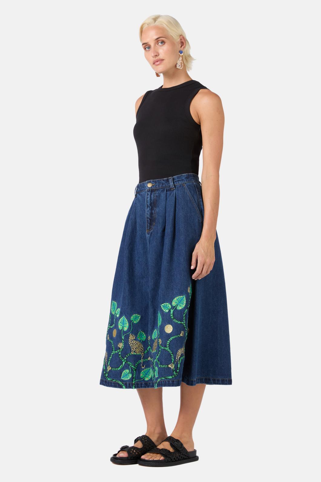 Gorman - Guardians Denim Skirt - denim