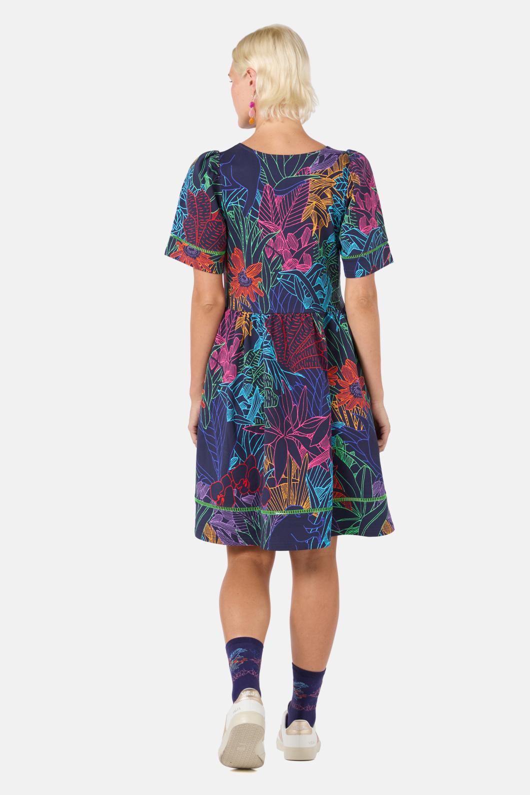 Gorman - Monkey Forest Jersey Dress - print