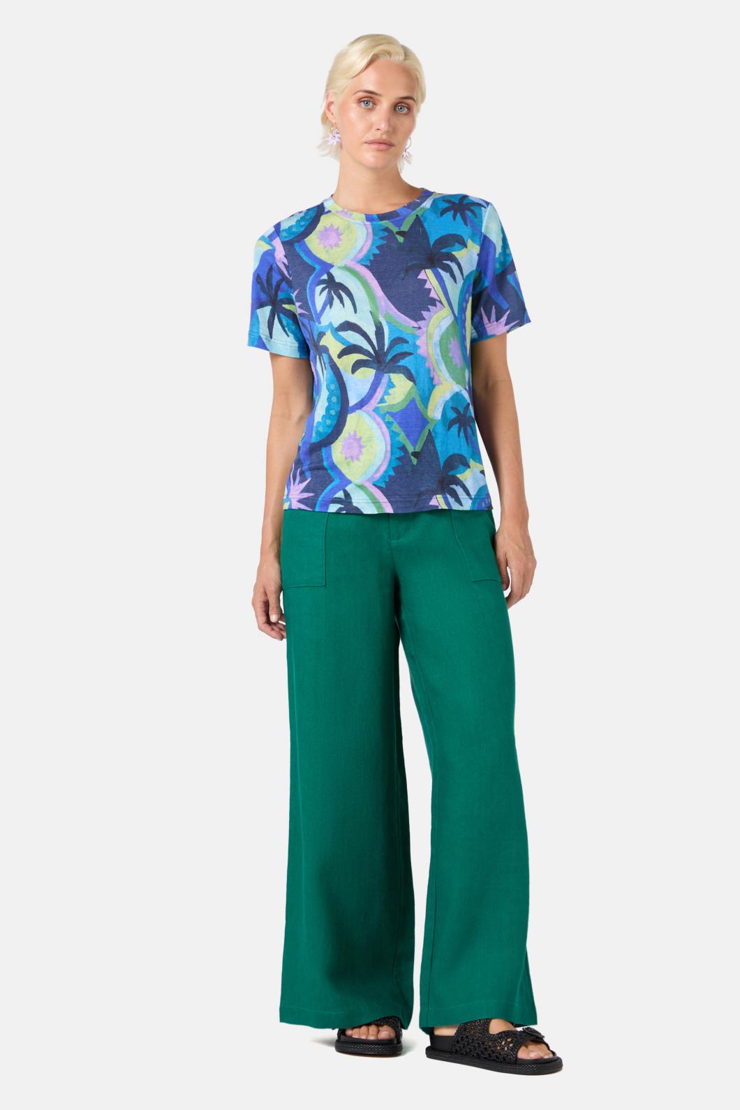 Gorman - Jade Tee - print