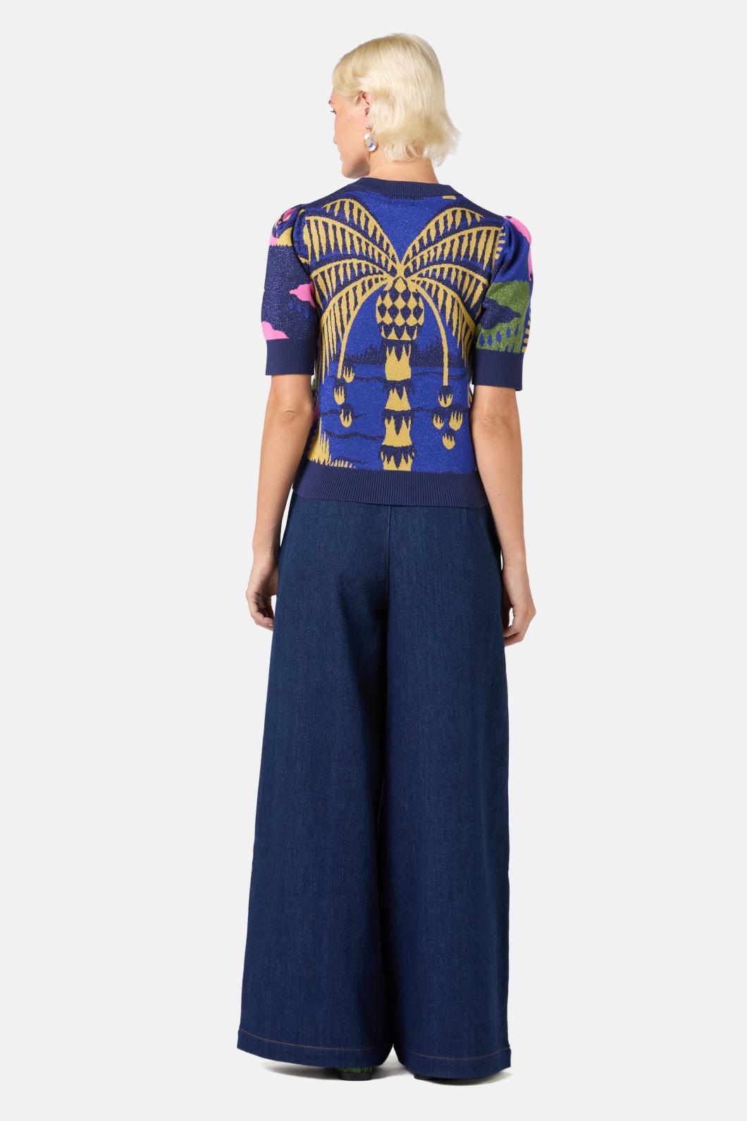 Gorman - Stamp Collecting Cardigan - multi