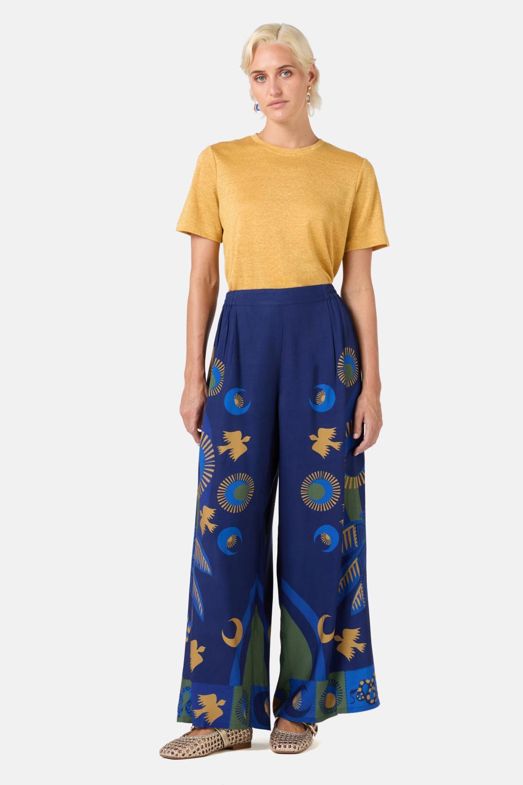 Gorman - Stamp Collecting Pant - print