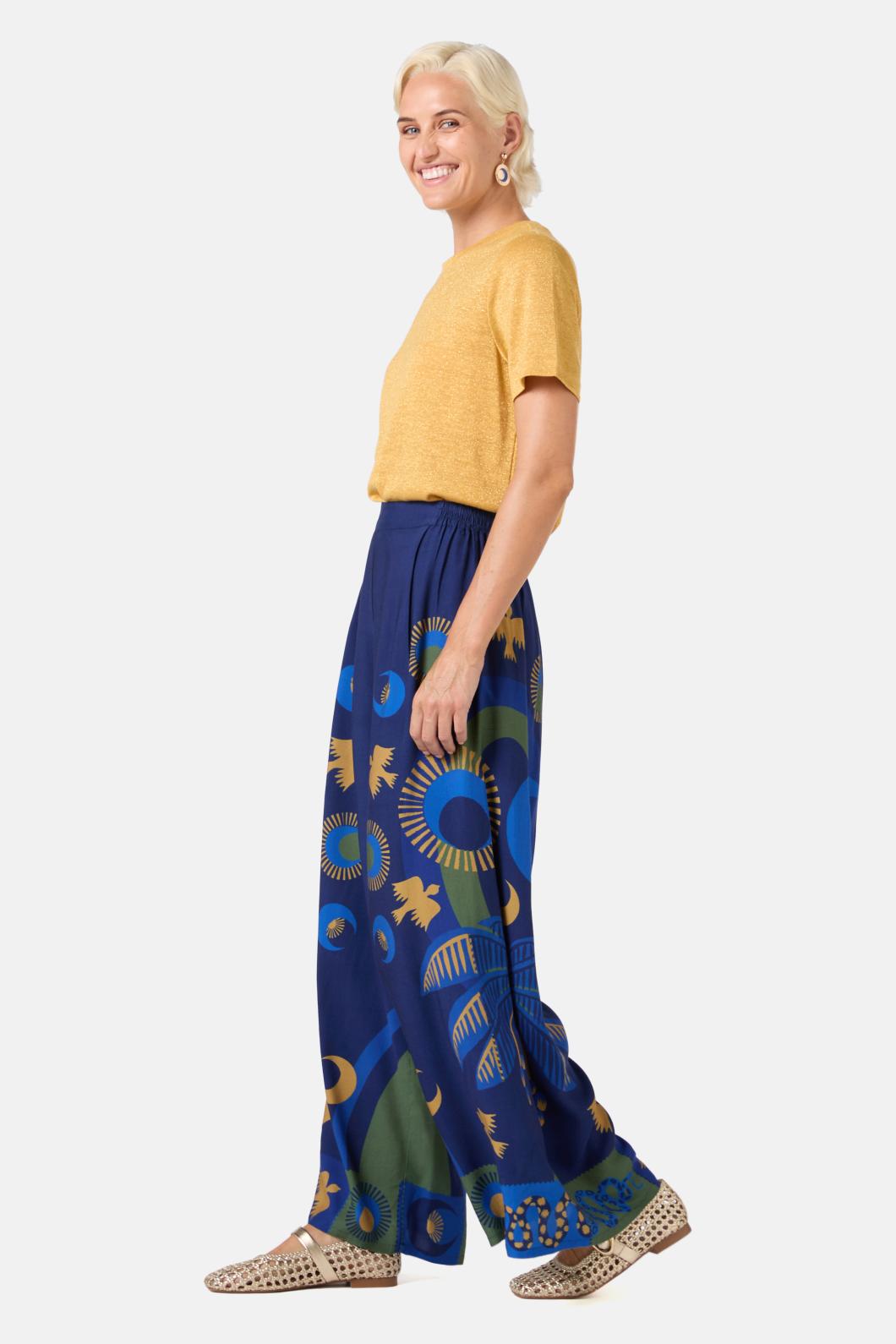 Gorman - Stamp Collecting Pant - print