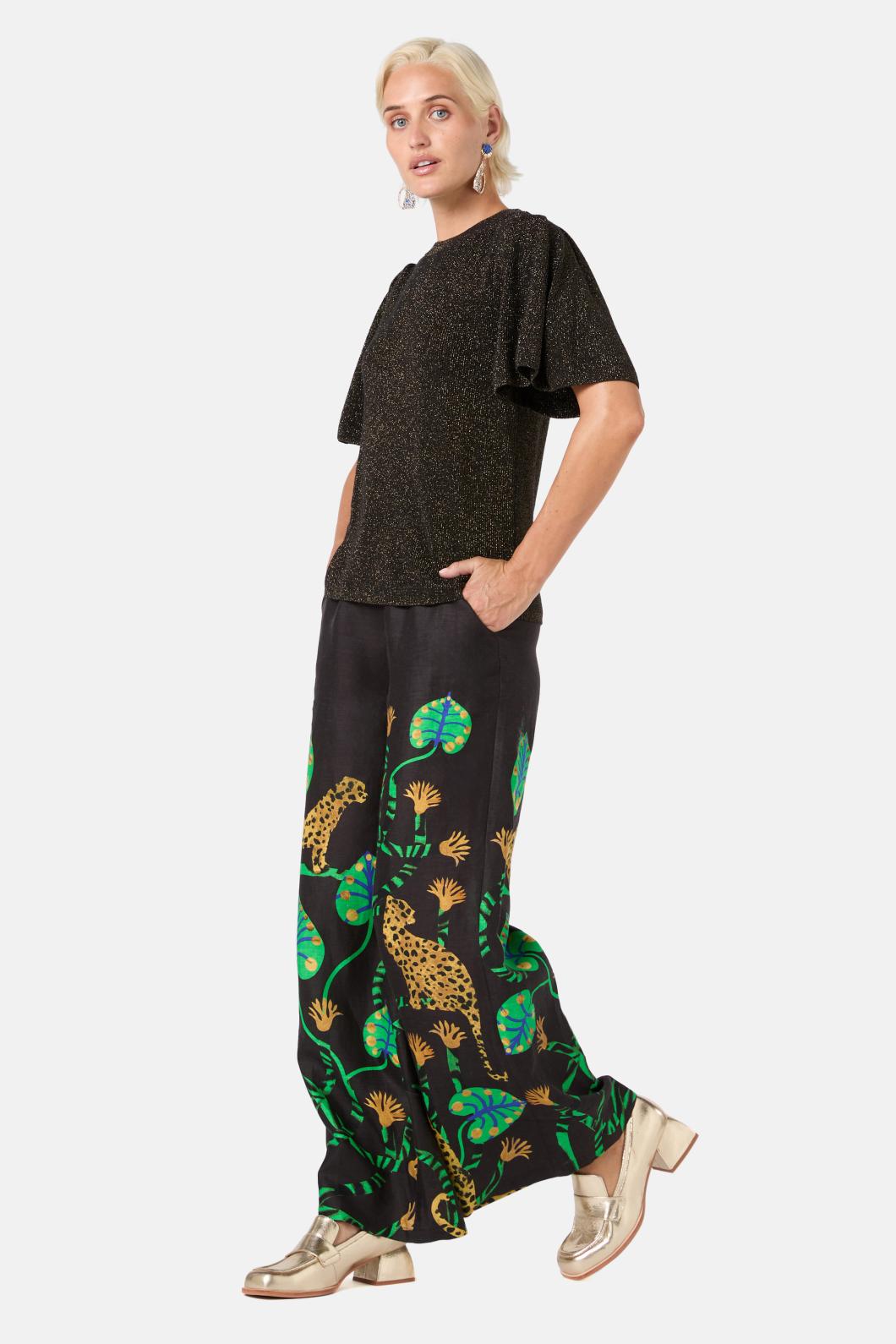 Gorman - Lotus Knit Top - black