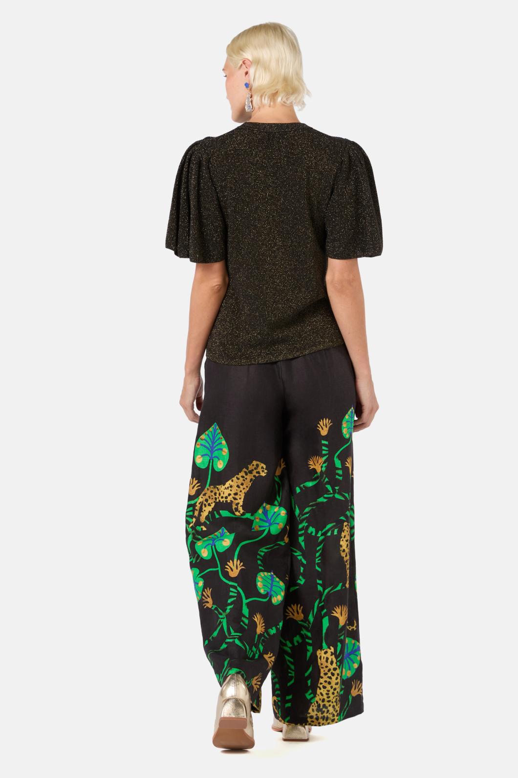 Gorman - Lotus Knit Top - black