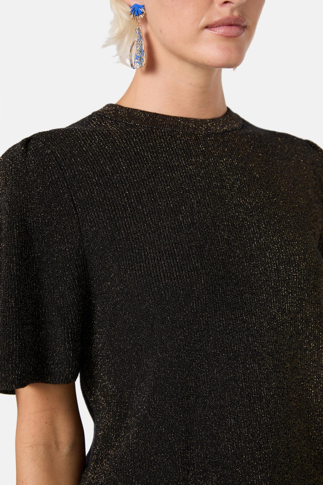 Gorman - Lotus Knit Top - black