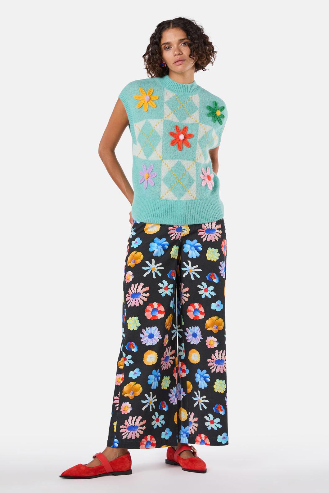 Gorman - Big Bouquet Vest - blue