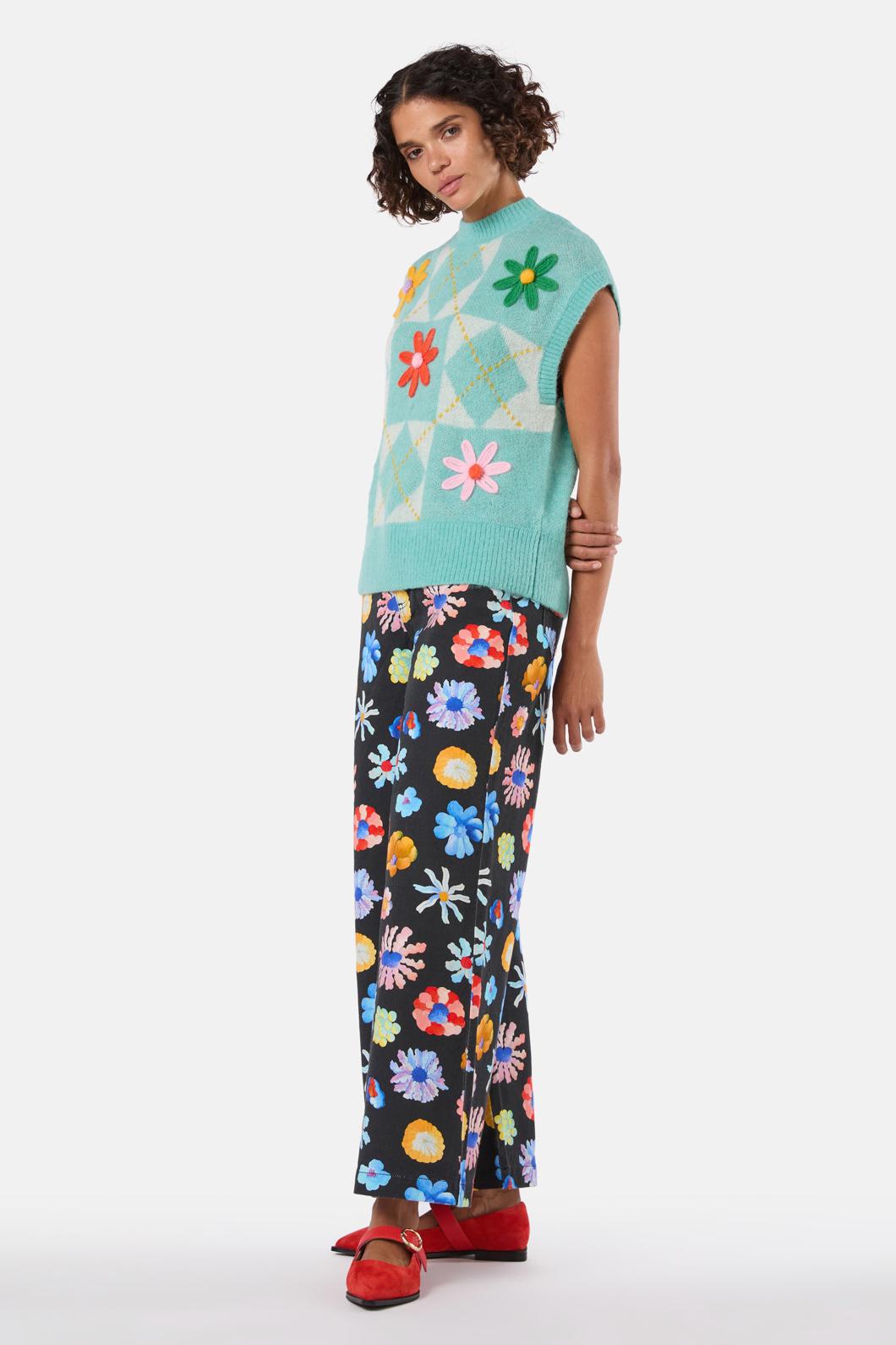 Gorman - Big Bouquet Vest - blue