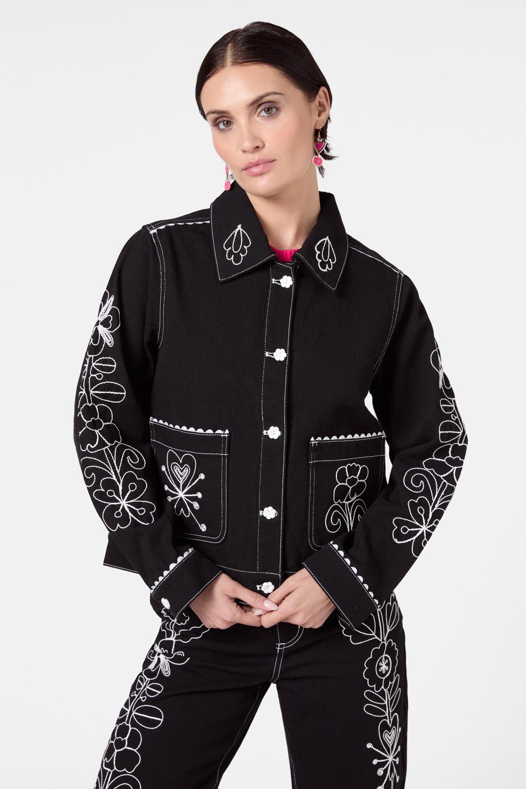 Gorman - Folk Tales Embroidered Jacket - black